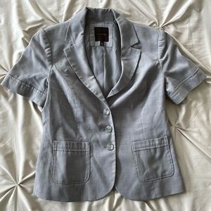 The Limited grey short sleeve blazer